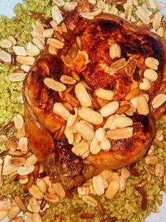 صورة لوصفة دجاج محشي فريكه 🍗🍗