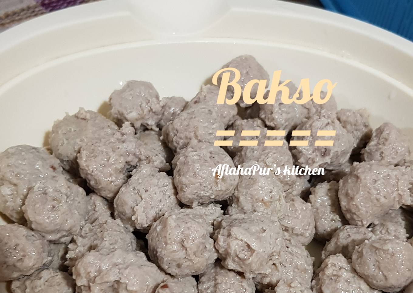 Bakso simple & enak