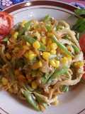 Tumis sayur plus rebon
