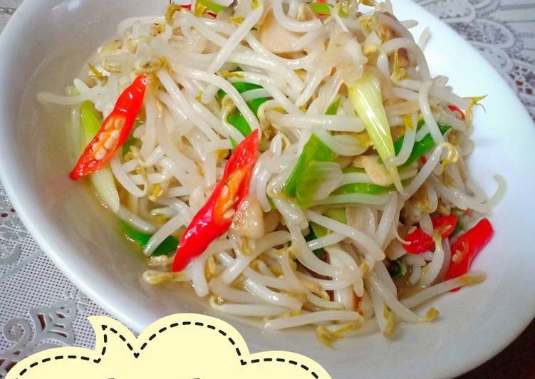 Cara Membuat Tumis toge yang Enak