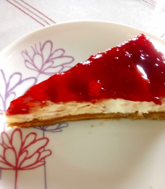 Φωτογραφία της συνταγής Cheesecake φράουλα 🍰 εύκολο, γρήγορο, τρομερό! 🤩