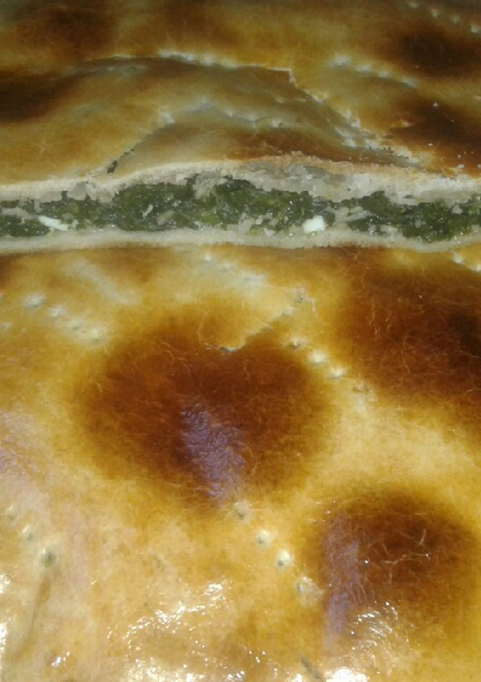 Una foto de Tarta de Espinaca, rica Fácil y económica a mi manera