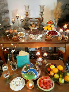 عکسی از دستور سفره یلدا ۹۹