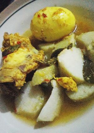 Foto resep Gulai ayam,telur(menu diet)