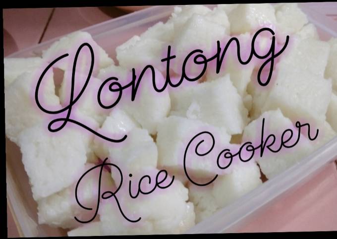 Lontong / Ketupat Rice Cooker