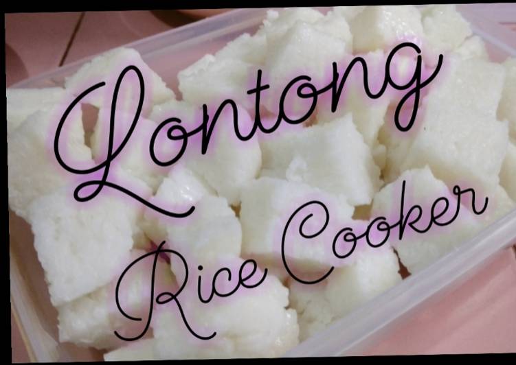 Resep Lontong / Ketupat Rice Cooker, Lezat
