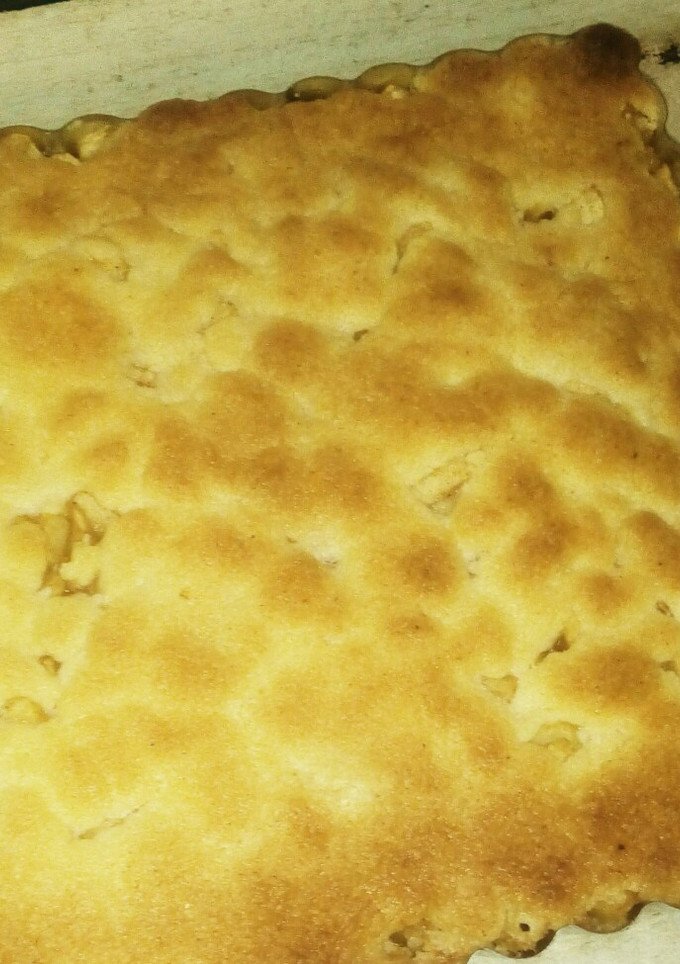 Una foto de Crumble de manzana - Súper Fácil -
