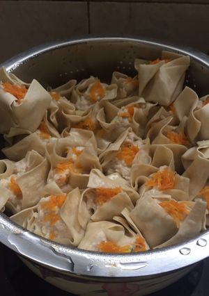Foto resep Dimsum Ayam Udang + Saus Simple