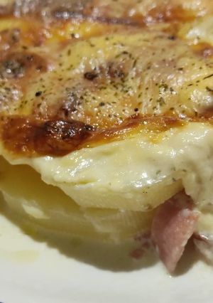 Una foto de Papas a la crema😋😍