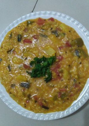 A picture of Oats Khichdi.
