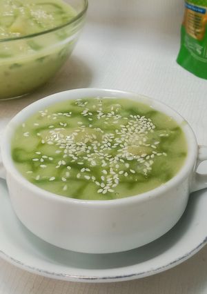 Foto resep Singkong Thailand Creamy Matcha