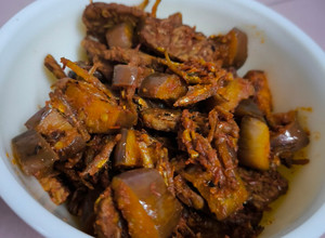Gambar Sambal Goreng Terung, Tempe & Bilis