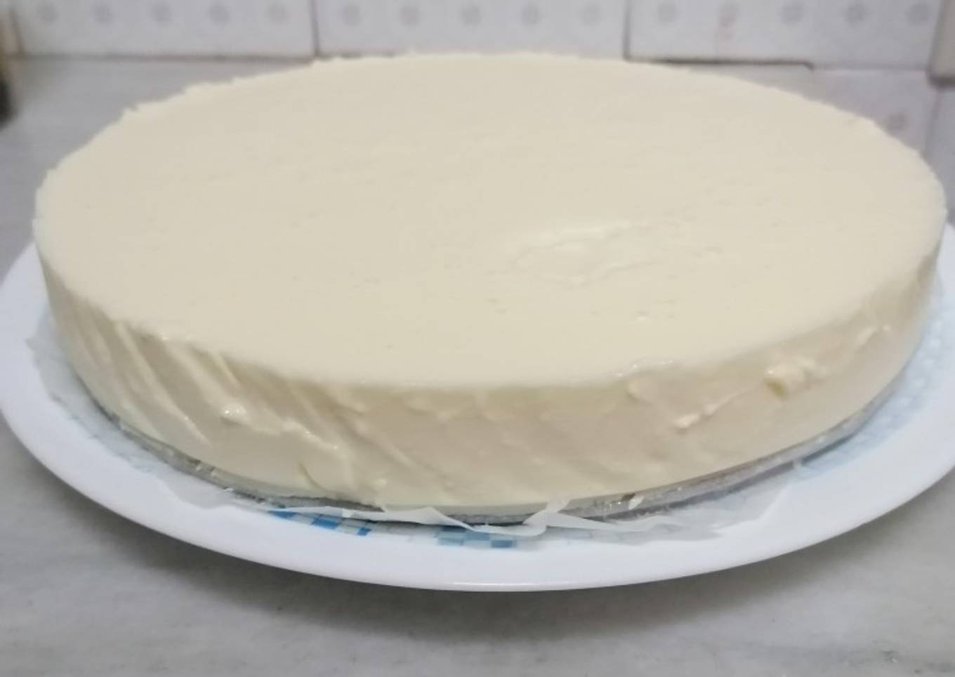 320. Tarta de piña y queso fría