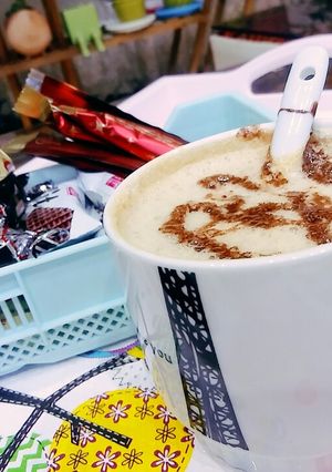 عکسی از دستور کاپوچینو خانگی