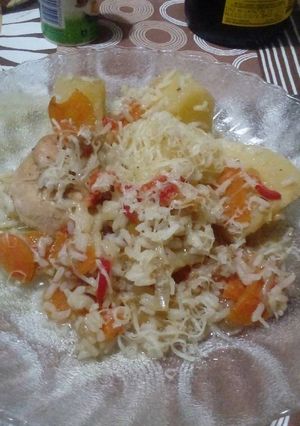 Una foto de Pollo a la cerveza quick