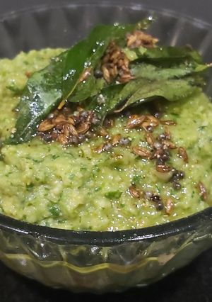 A picture of Turai ki chutney.