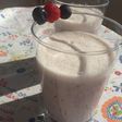 Smoothie de frutos rojos y pera