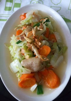 Foto resep Tumis Sawi Wortel