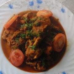 A picture of Chicken Curry.