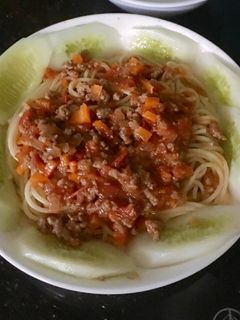 Hình của món Spaghetti kiểu Việt 🤣.
