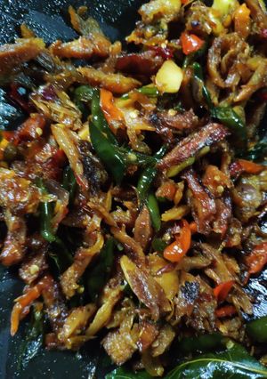 Foto resep Tumis ayam suir pedas manis