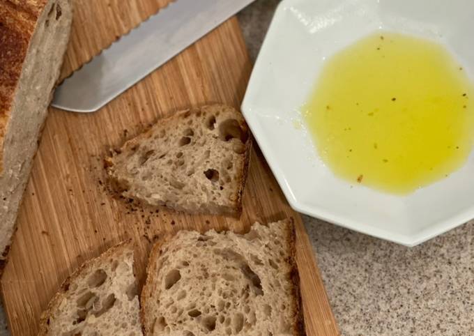 Olive Oil, Salt and Bread