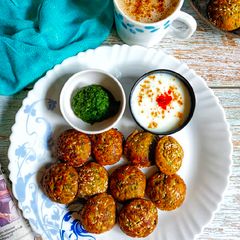 A picture of Hariyali Millet Appe.