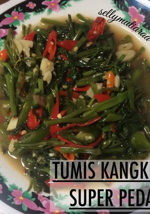 Foto resep Tumis kangkung super pedaaas