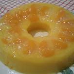 Puding manisan jeruk