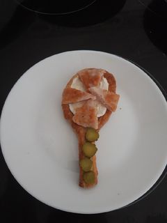 Una foto de Cucharitas de hojaldre