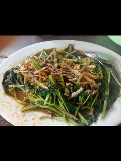 Foto resep Cah kangkung teri