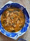 Tinga de pollo con verdolagas