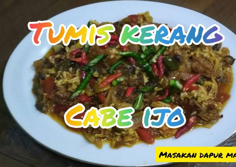 Tumis KERANG +(TAHU&TELUR) CABE IJO