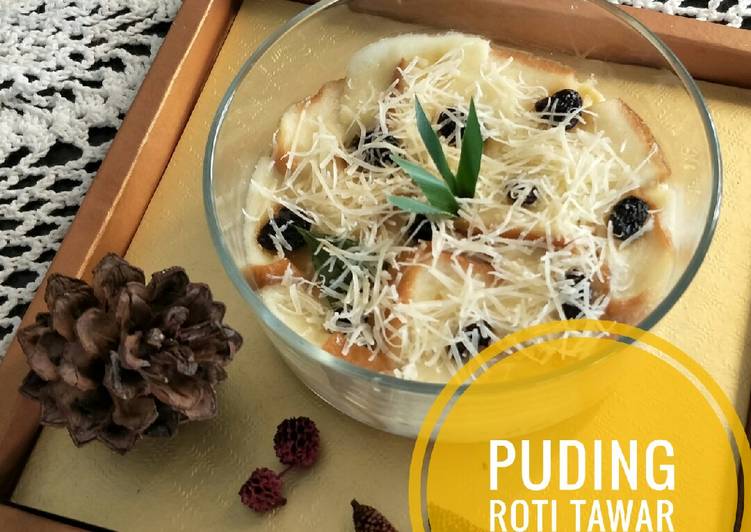 Puding Roti Tawar