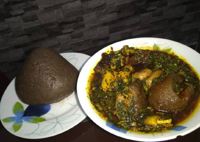 Step-by-Step Guide to Prepare Ultimate Afang soup and amala