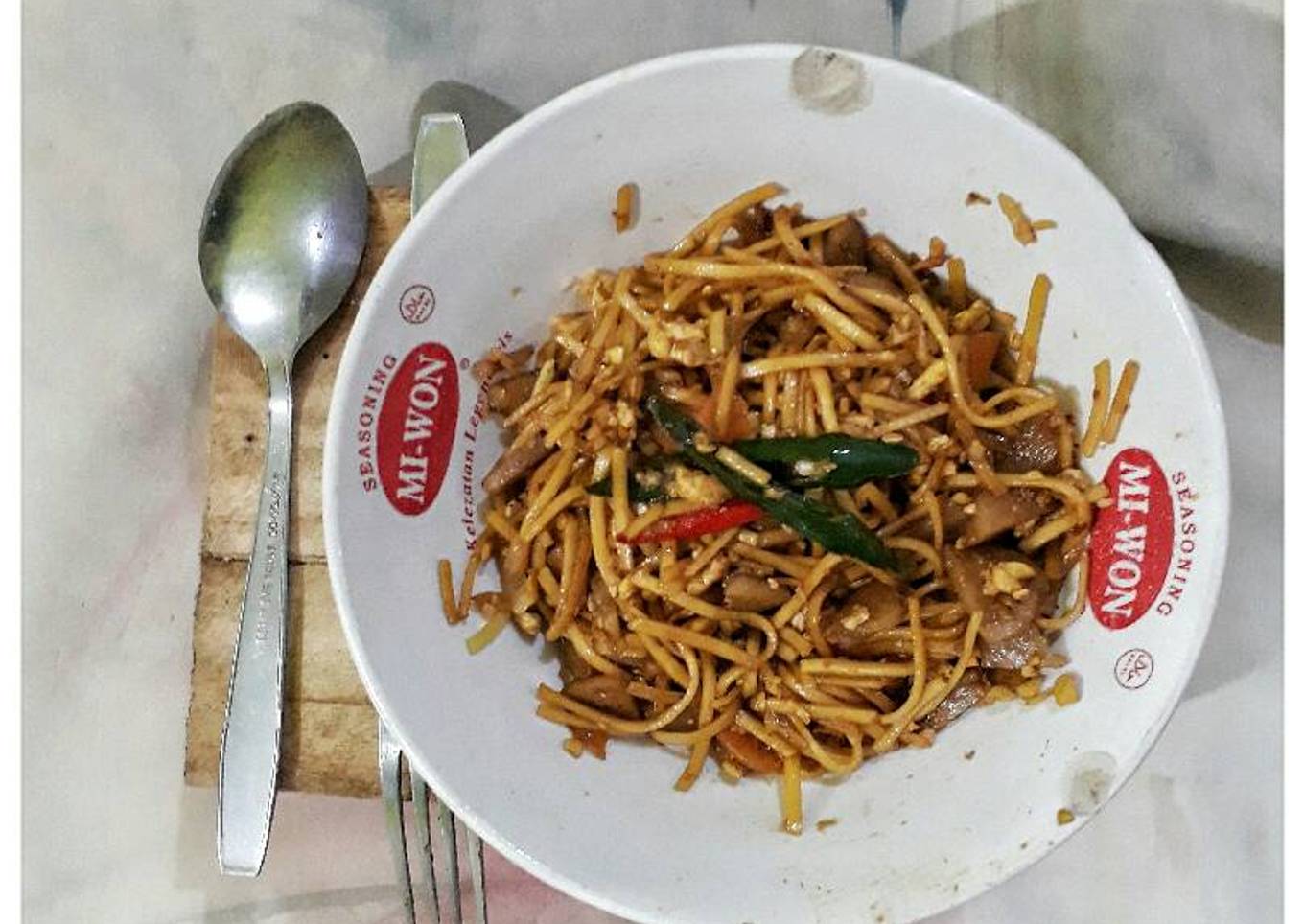 Mie goreng bakso sepecial kecap teriyaki