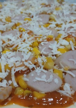 Foto resep Pizza Sosis Home Made