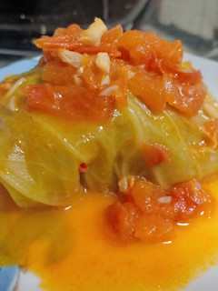 A picture of Stuffed Cabbage Rolls.