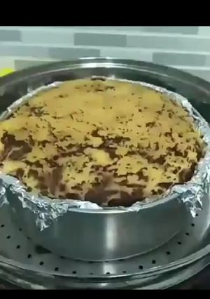 Foto resep Steamed cheese brownies ga pake susah 💖 ma_mom ernie