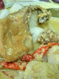 Foto resep Ketupat opor ayam kuah susu