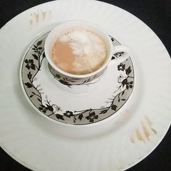 A picture of Ginger cardamom tea.