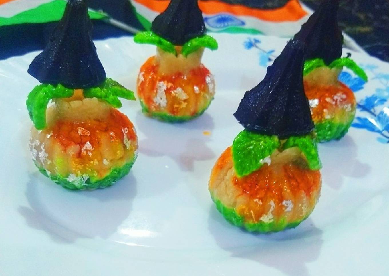 Kaju kalash (stuffed with paan gulkand)