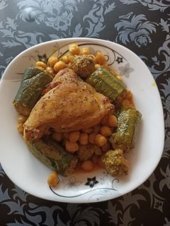 صورة لوصفة كورجات محشية