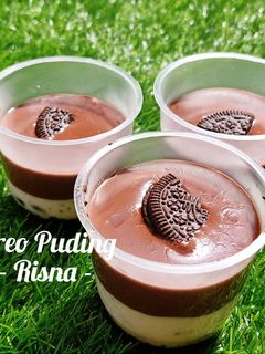 Foto resep Puding Oreo