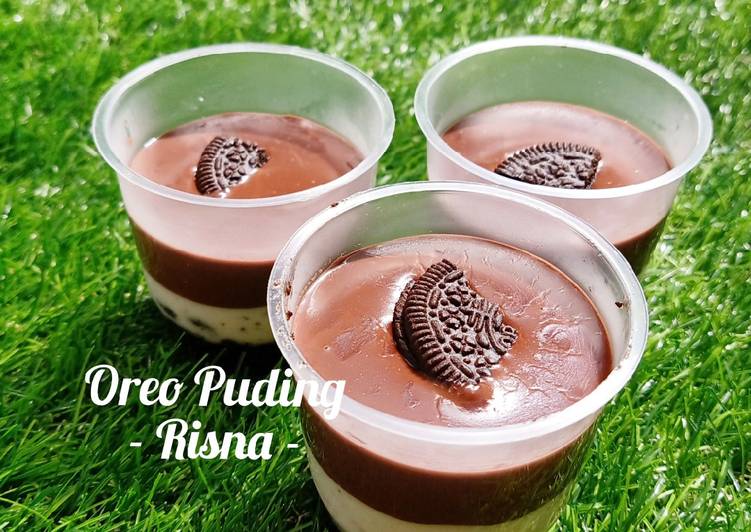 Puding Oreo