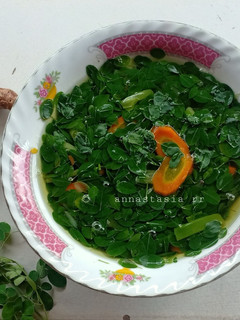 Foto resep Sayur Bening Daun kelor