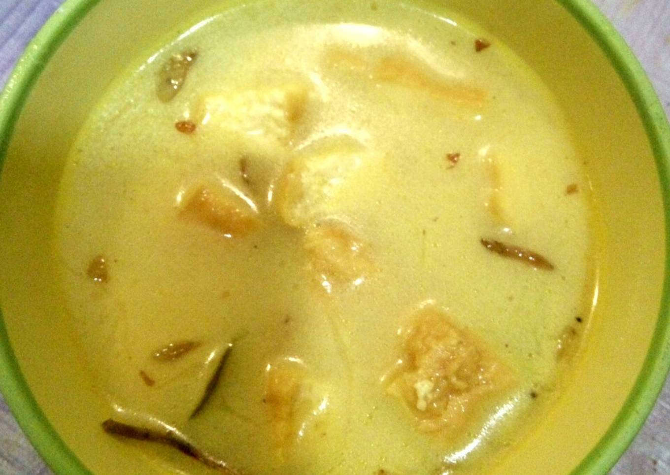 Tahu Kuah Kuning Istimewa