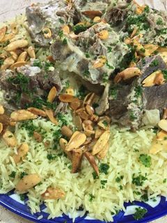 صورة لوصفة منسف اردني