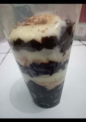 Foto resep Cookies puding coklat fla
