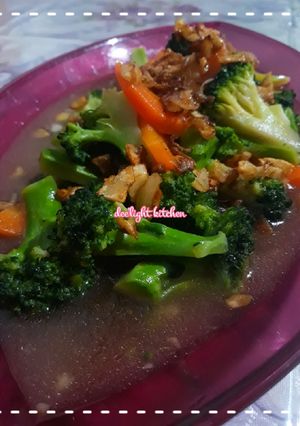 Foto resep Cah Brokoli Bawang Putih